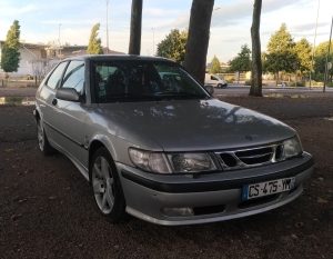 Gray Saab